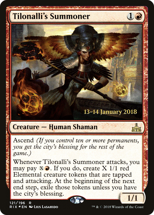 Tilonalli's Summoner (PRE-121S) (Foil)