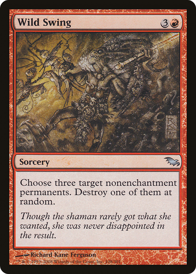 Wild Swing (SHM-108) (Foil)