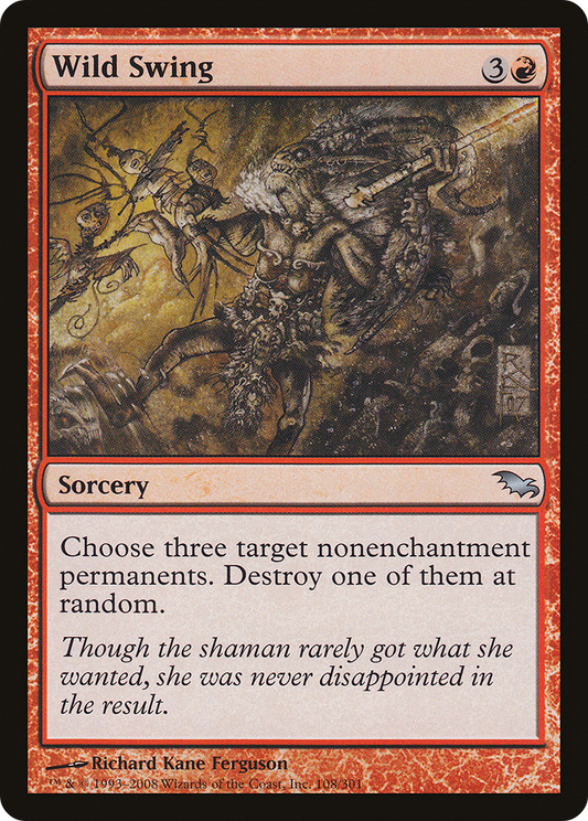 Wild Swing (SHM-108) (Foil)