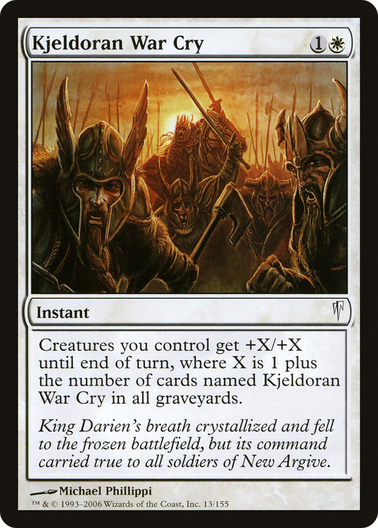 Kjeldoran War Cry (CSP-013)