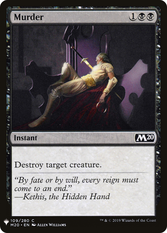 Murder (LIST-M20-109)