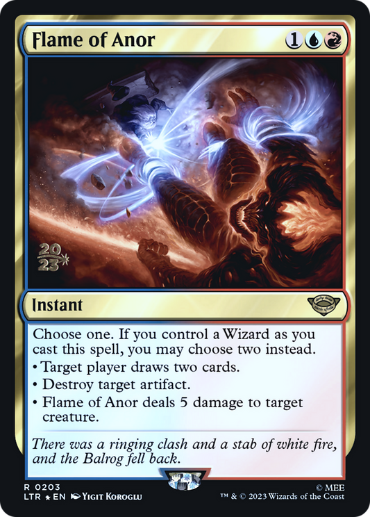 Flame of Anor (PRE-203S) (Foil)