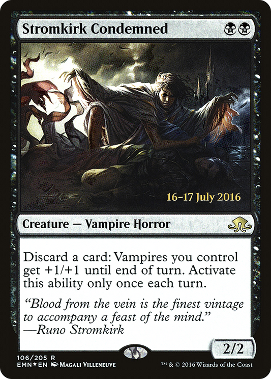 Stromkirk Condemned (PRE-106S) (Foil)