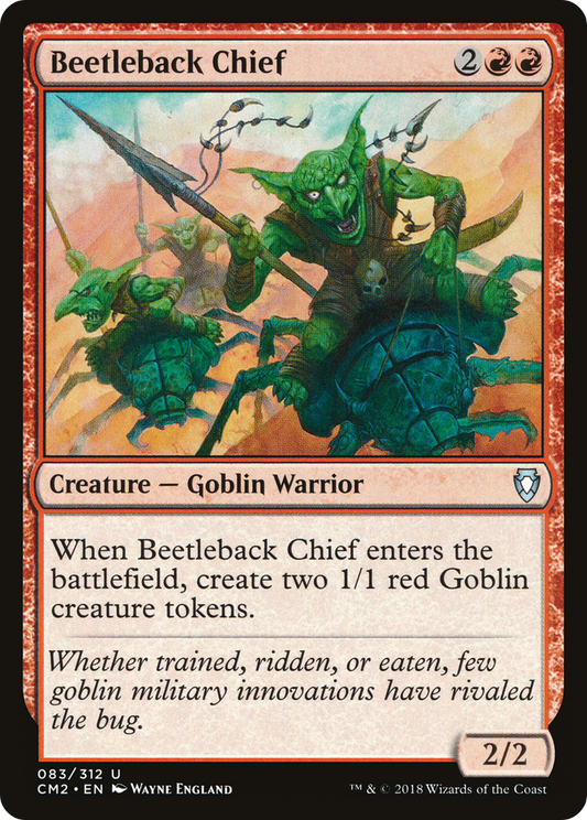 Beetleback Chief (CM2-083)