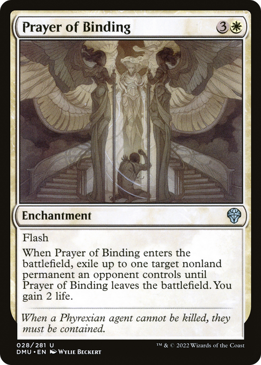 Prayer of Binding (DMU-028) (Foil)