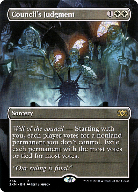 Council's Judgment (2XM-336) (Borderless)