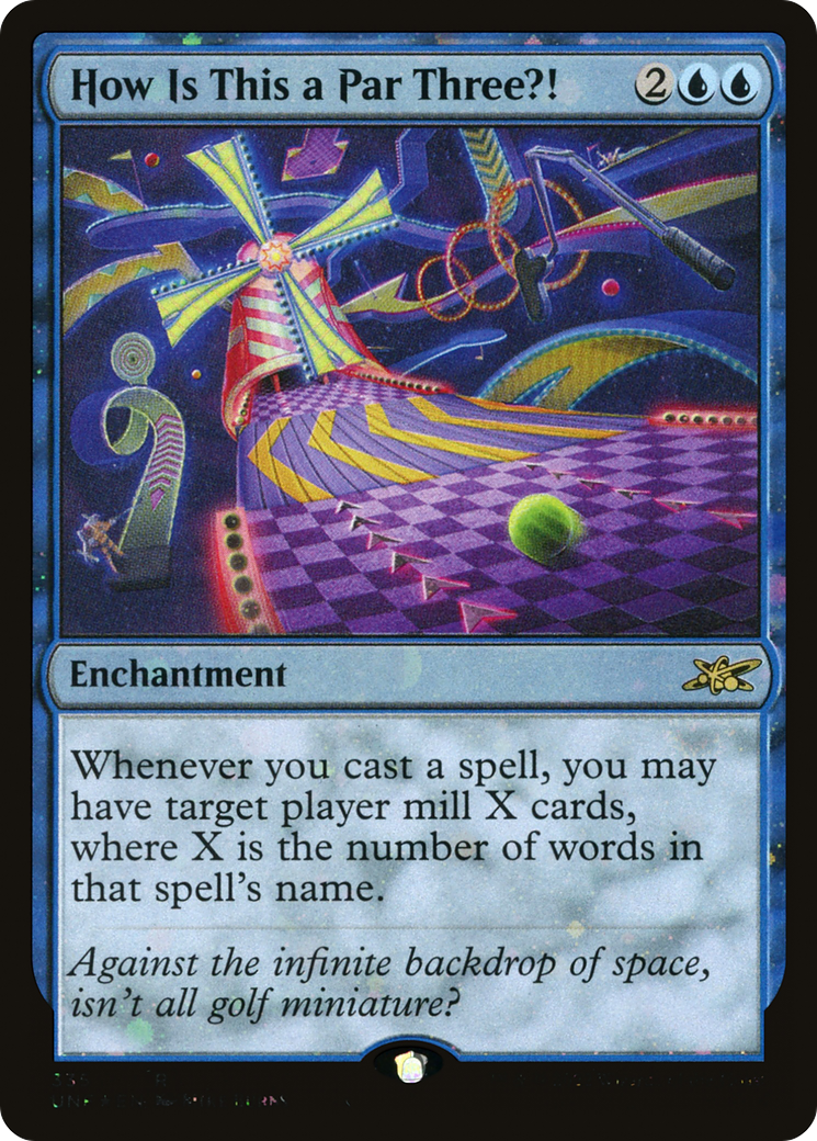 How Is This a Par Three?! (UNF-335) (Galaxy Foil)