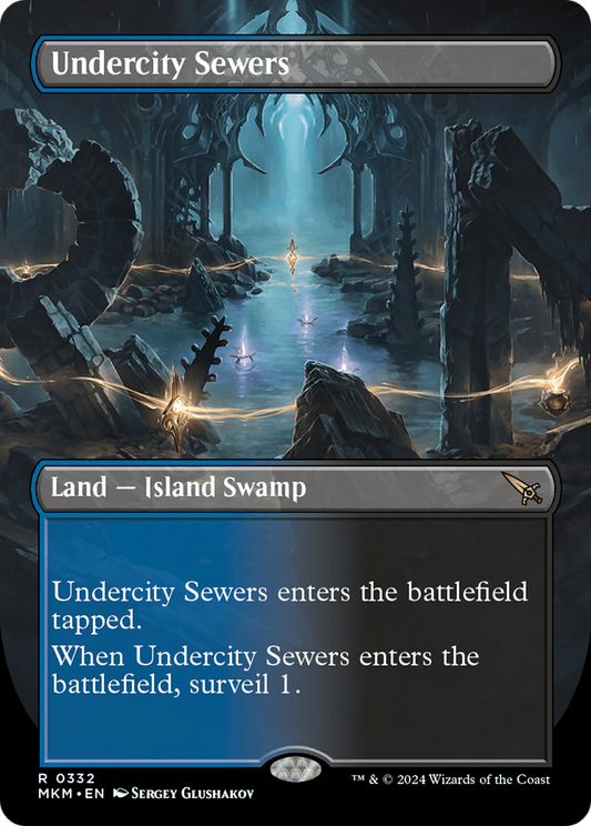 Undercity Sewers (MKM-332) (Borderless)