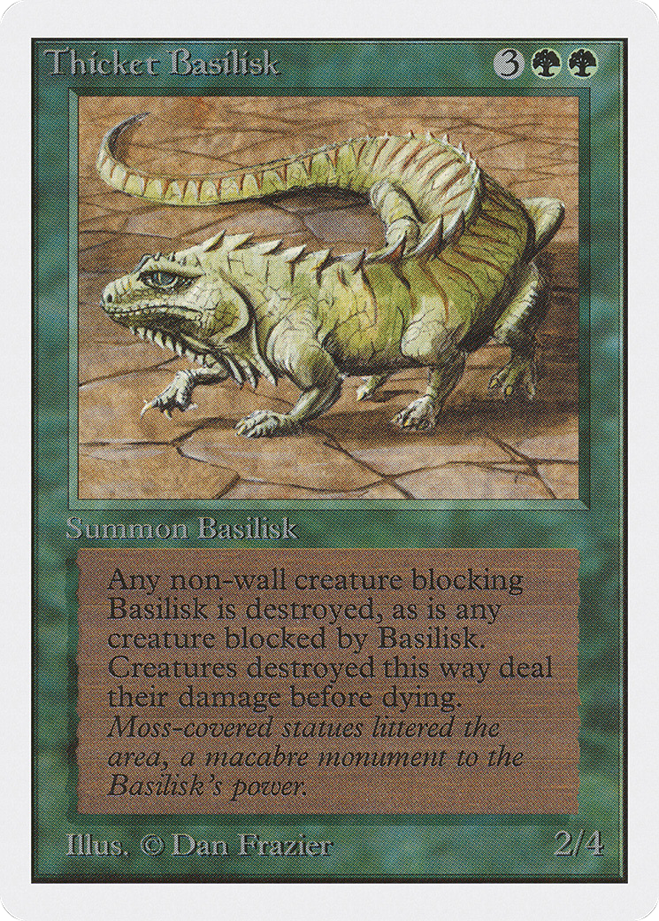 Thicket Basilisk (2ED-219)