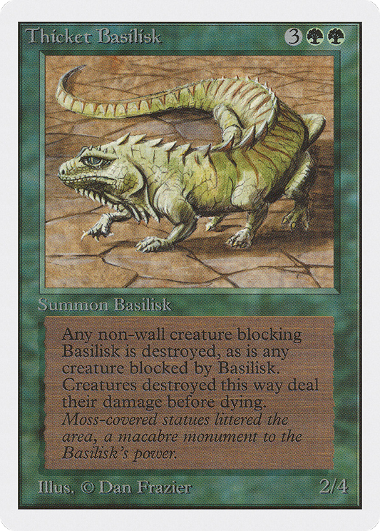 Thicket Basilisk (2ED-219)