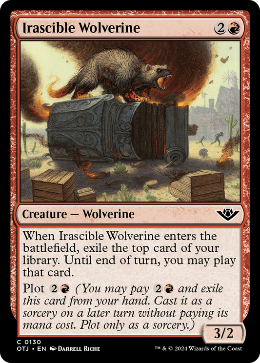 Irascible Wolverine (OTJ-130)