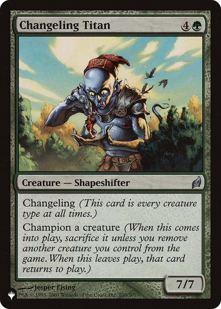 Changeling Titan (LIST-LRW-200)