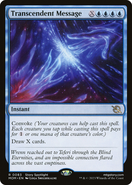 Transcendent Message (MOM-083) (Foil)
