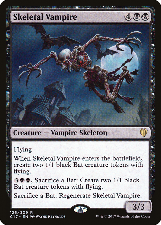Skeletal Vampire (C17-126)