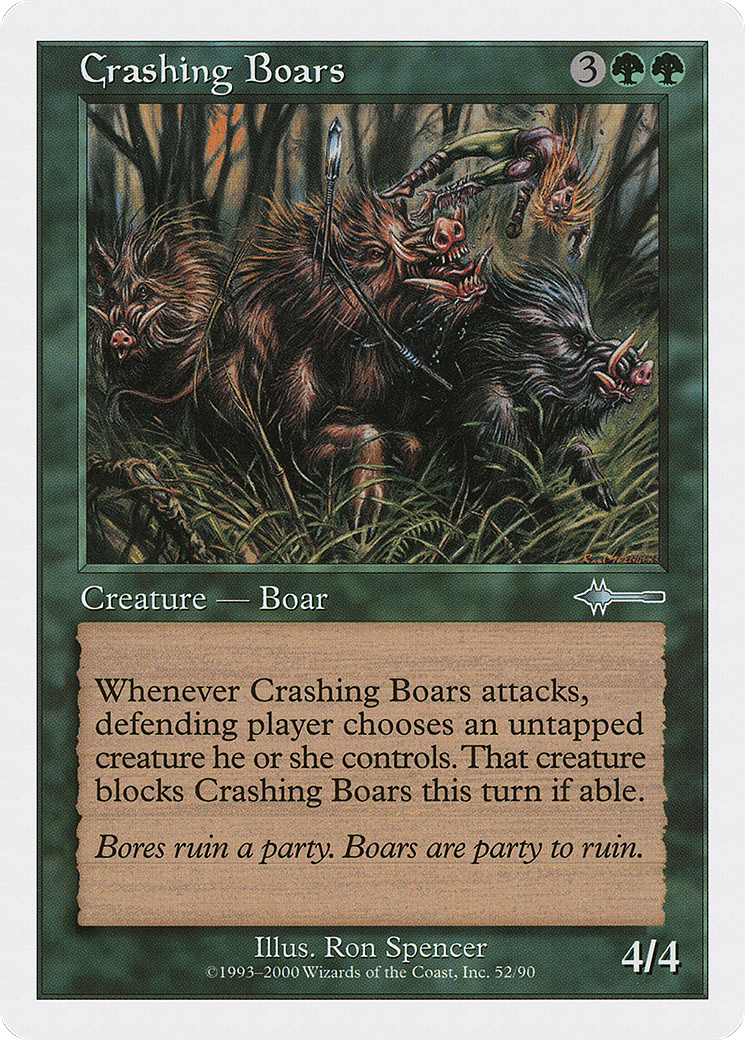 Crashing Boars (BTD-052)