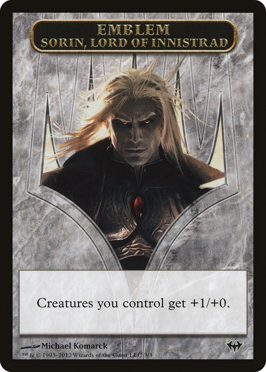 Sorin, Lord of Innistrad Emblem (DKA-003)