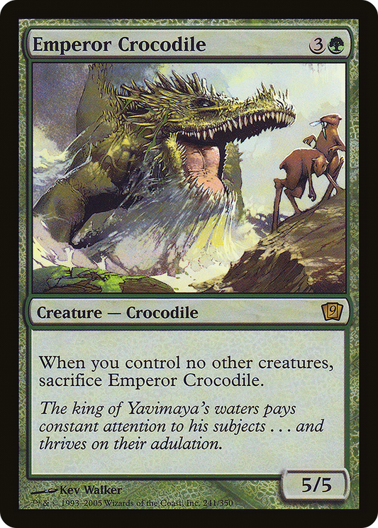 Emperor Crocodile (9ED-241★) (Foil)