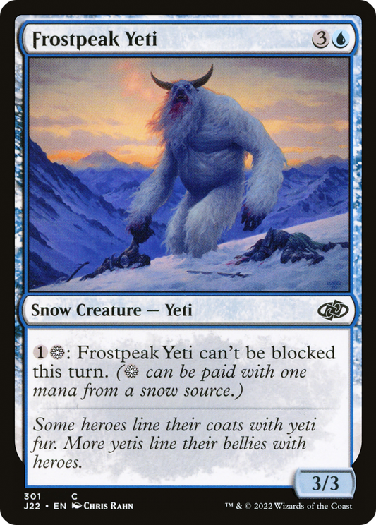 Frostpeak Yeti (J22-301)