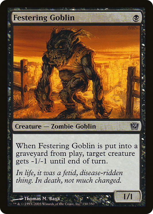 Festering Goblin (9ED-130★) (Foil)