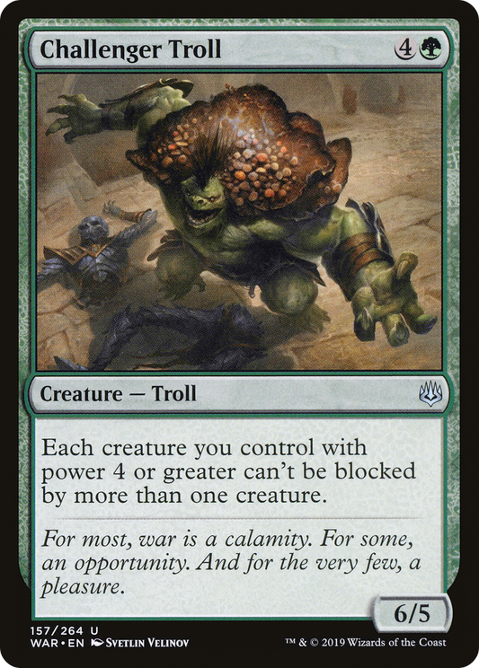 Challenger Troll (WAR-157) (Foil)