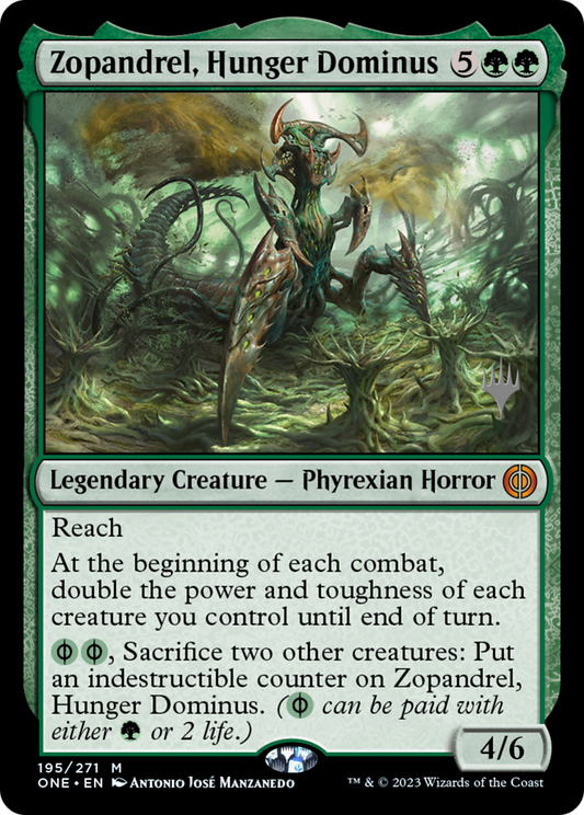 Zopandrel, Hunger Dominus (PPONE-195P) (Foil)