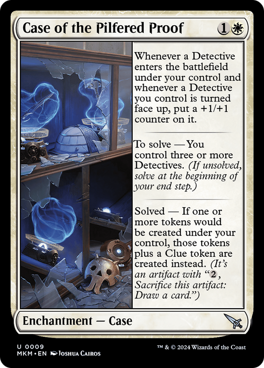 Case of the Pilfered Proof (MKM-009) (Foil)