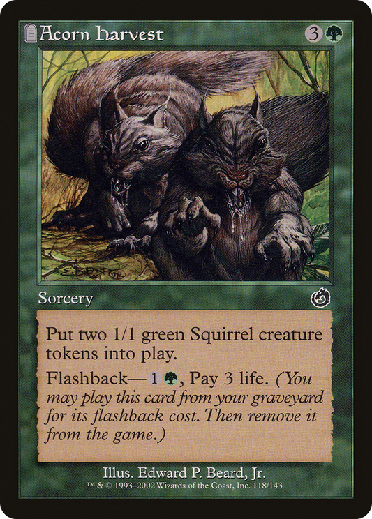 Acorn Harvest (TOR-118) (Foil)