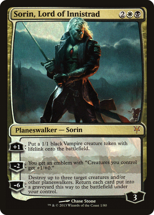Sorin, Lord of Innistrad (DDK-001) (Foil)