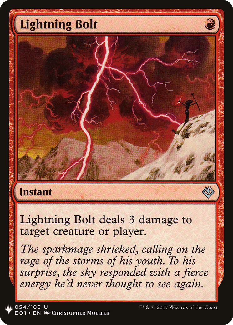 Lightning Bolt (LIST-E01-54)