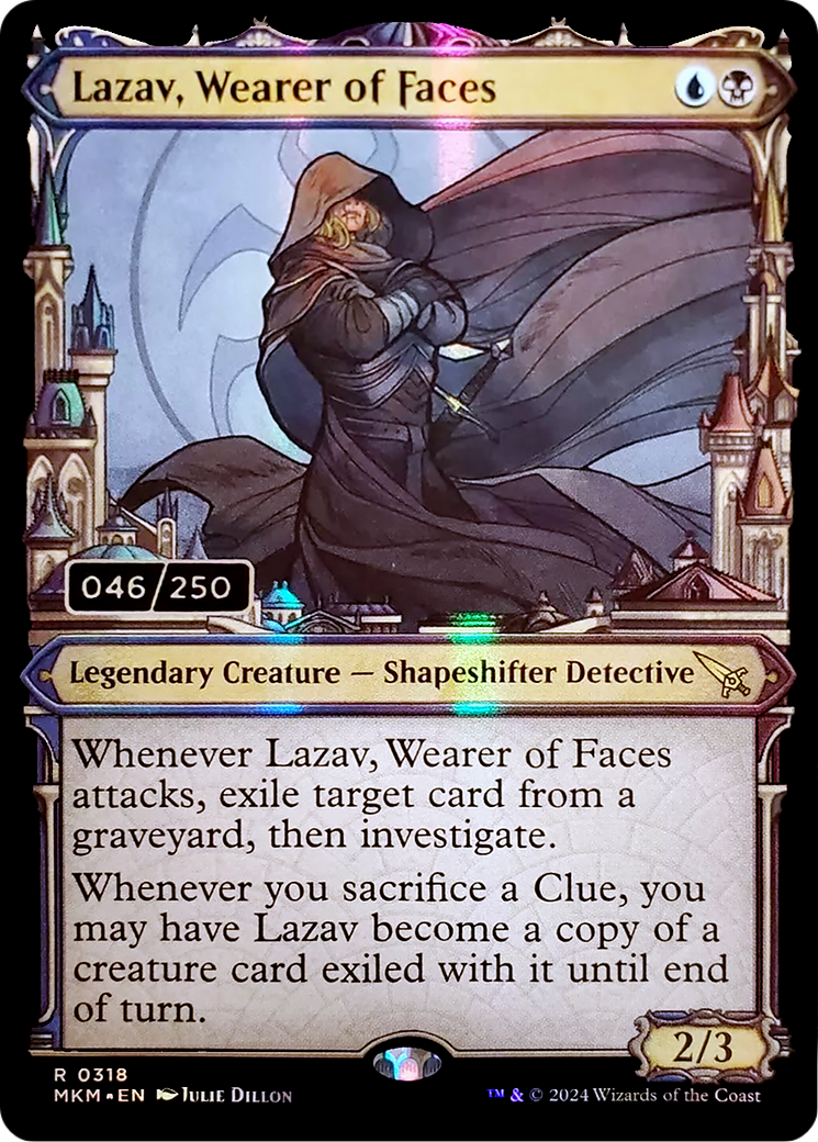Lazav, Wearer of Faces (MKM-318Z) (Foil) (Serialized)