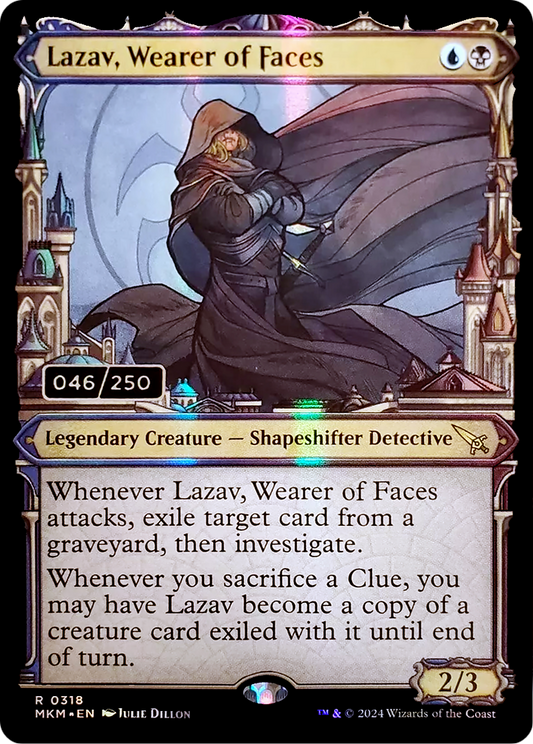 Lazav, Wearer of Faces (MKM-318Z) (Foil) (Serialized)