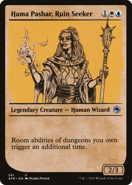 Hama Pashar, Ruin Seeker (AFR-341) (Showcase)