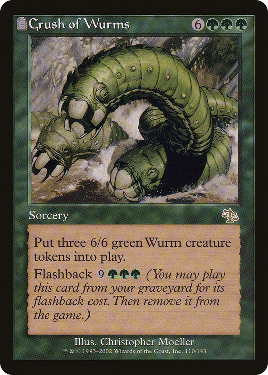 Crush of Wurms (JUD-110) (Foil)