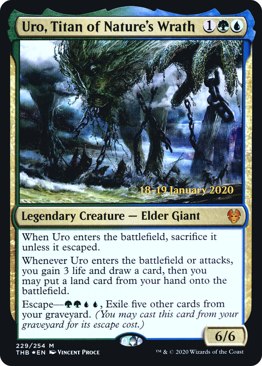 Uro, Titan of Nature's Wrath (PRE-229S) (Foil)