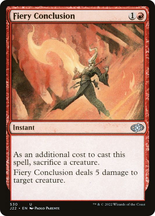 Fiery Conclusion (J22-530)