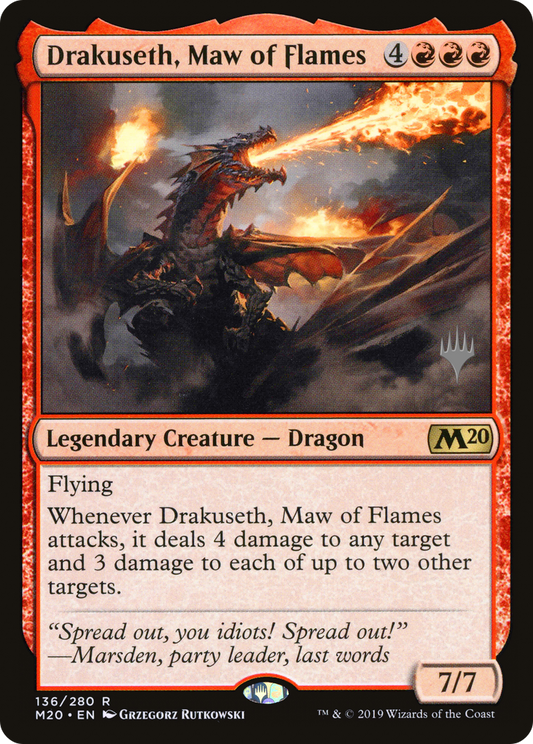 Drakuseth, Maw of Flames (PPM20-136P)