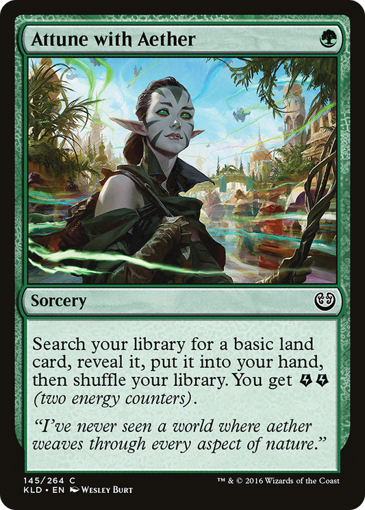 Attune with Aether (KLD-145) (Foil)