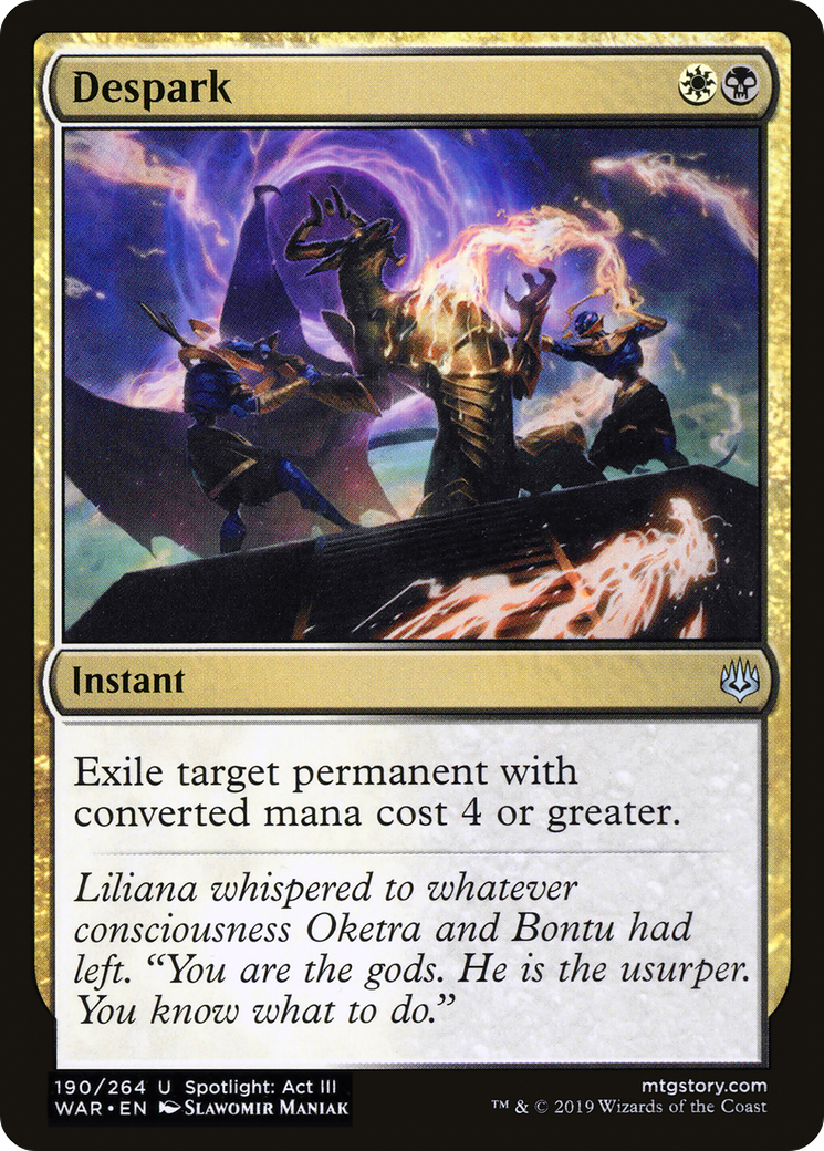 Despark (WAR-190) (Foil)