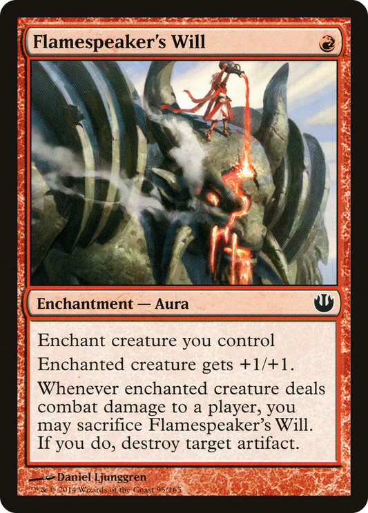 Flamespeaker's Will (JOU-095)