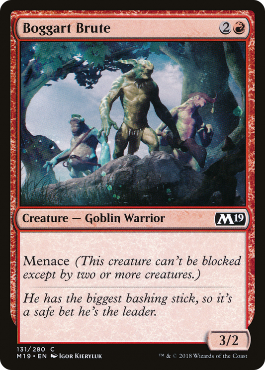 Boggart Brute (M19-131) (Foil)