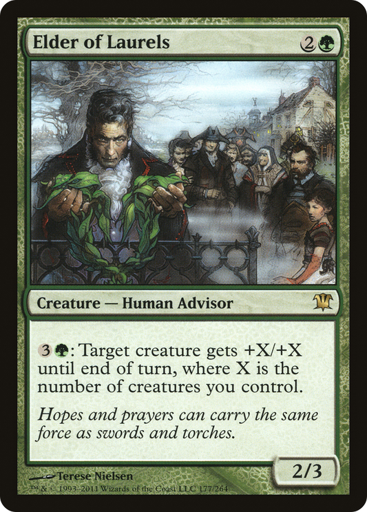Elder of Laurels (ISD-177) (Foil)