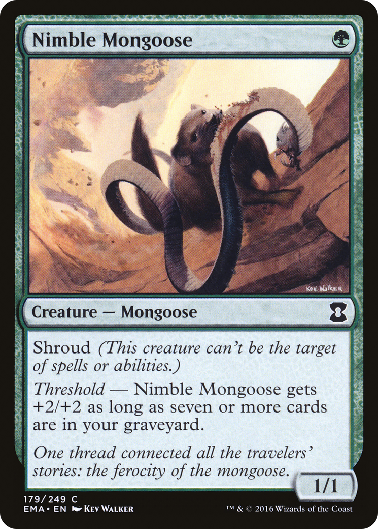 Nimble Mongoose (EMA-179) (Foil)