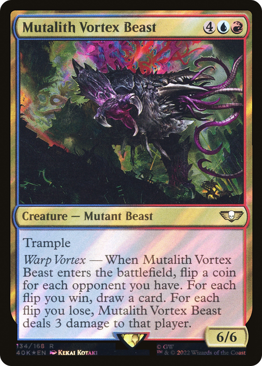 Mutalith Vortex Beast (40K-134★) (Surge Foil)