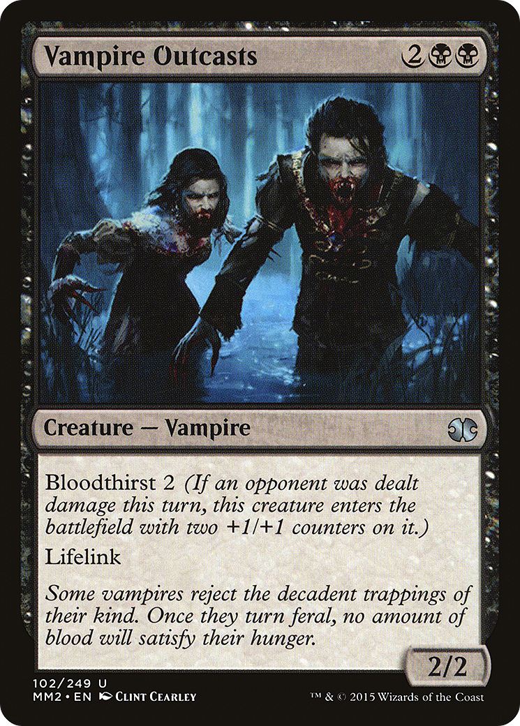 Vampire Outcasts (MM2-102) (Foil)