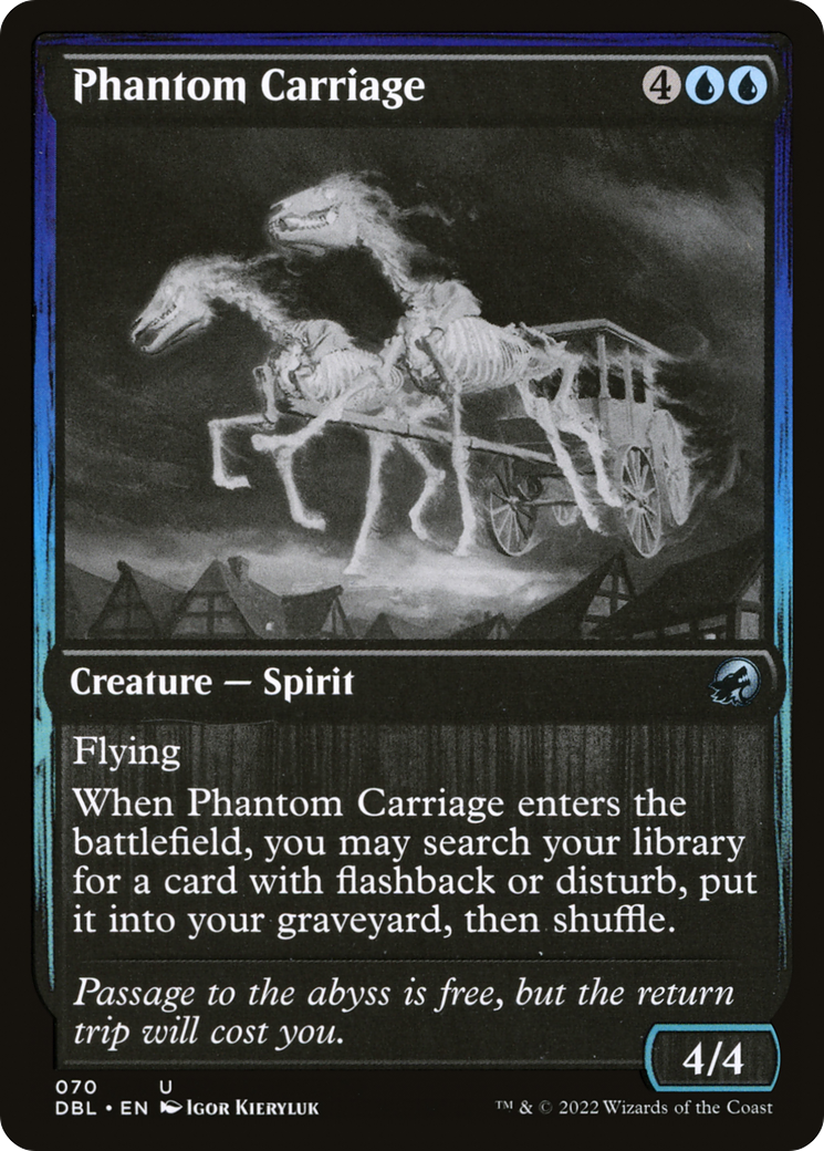 Phantom Carriage (DBL-070) (Foil)
