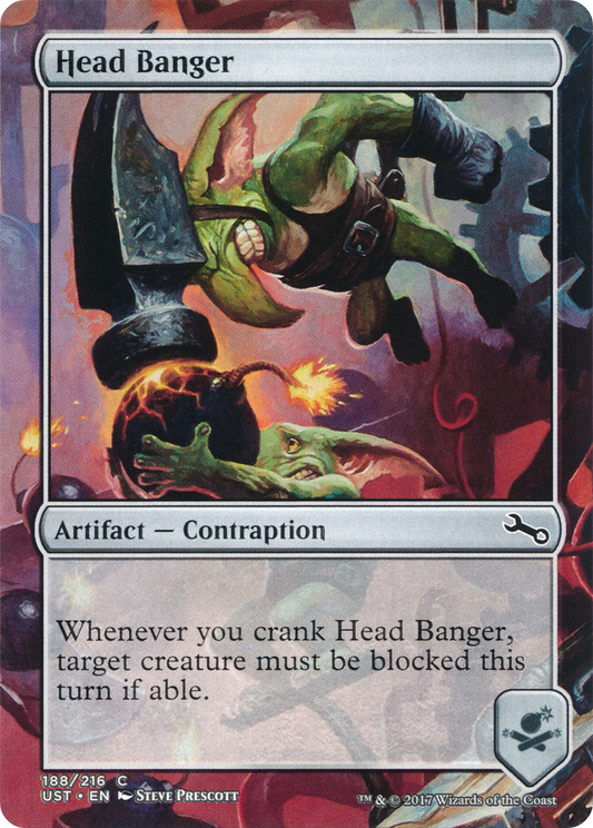Head Banger (UST-188) (Borderless) (Foil)