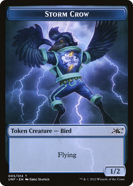 Storm Crow Token (UNF-005) (Foil)