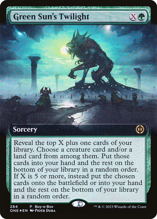 Green Sun's Twilight (BABP-284) (Extended Art) (Foil)