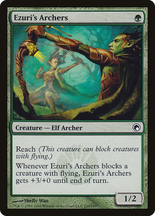 Ezuri's Archers (SOM-120) (Foil)