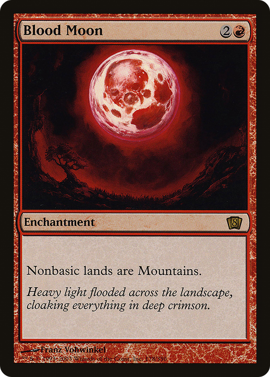 Blood Moon (8ED-178★) (Foil)